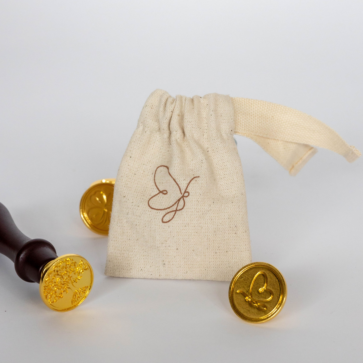 Losse wax stempel