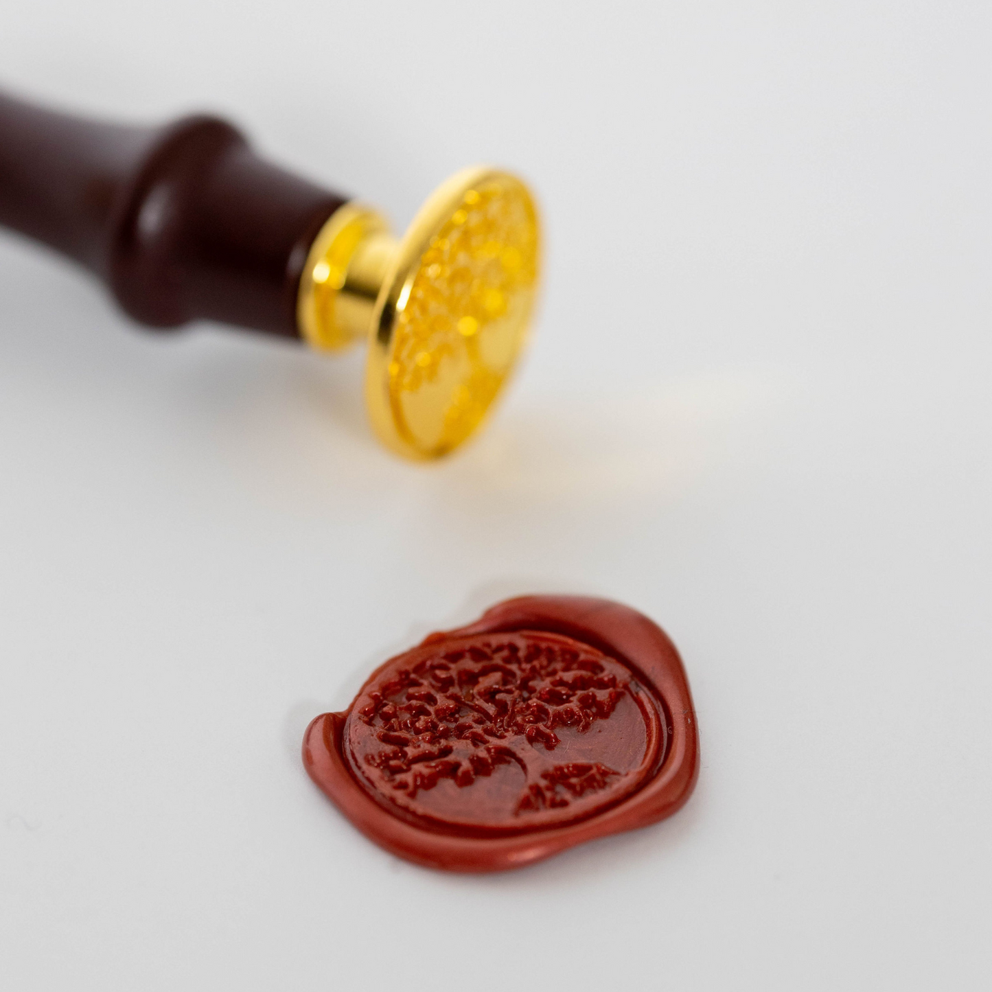 Losse wax stempel