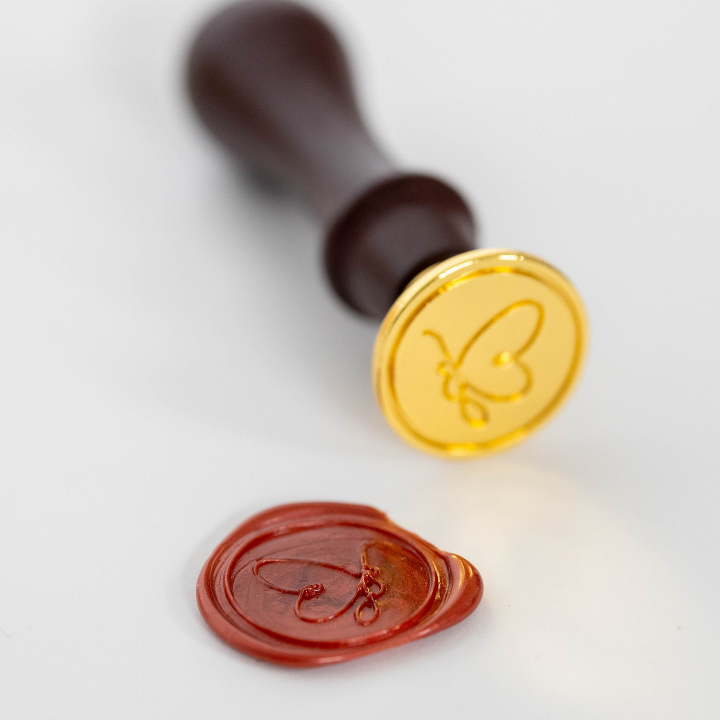 Losse wax stempel